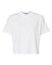 Women’s Boxy Crewneck Short Sleeve Tee for Casual, Trendy & Everyday Comfort Wear